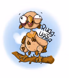 TERMOSMUGG: Rugguggla (Den Alternativa Djurparken)