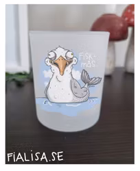 FROSTAD LJUSLYKTA: Fiskmås (Den Alternativa Djurparken)