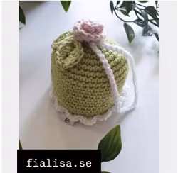 Virkad prinsesstårta, barnvagnshänge