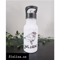 DÅRFINK, PERSONLIG VATTENFLASKA med namn (Den Alternativa Djurparken)