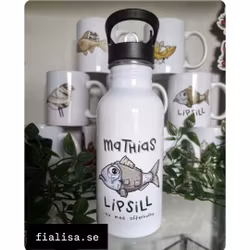 LIPSILL, Personlig Vattenflaska (Den Alternativa Djurparken)