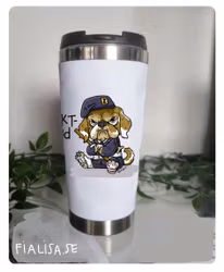 TERMOSMUGG: Vakthund (Den Alternativa Djurparken)