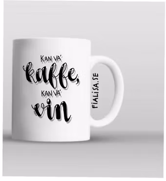 MUGG: Kan va kaffe, kan va vin