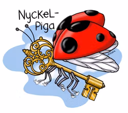 FROSTAD LJUSLYKTA: Nyckelpiga (Den Alternativa Djurparken)