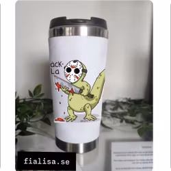 TERMOSMUGG: Skräcködla (Den Alternativa Djurparken)