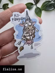 KYLSKÅPSMAGNET: Kofångare (Den Alternativa Djurparken)