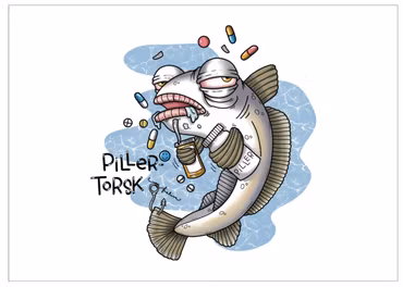 VYKORT: Pillertorsk (Den Alternativa Djurparken)