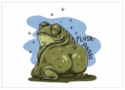 VYKORT: Fläskpadda (Den Alternativa Djurparken)