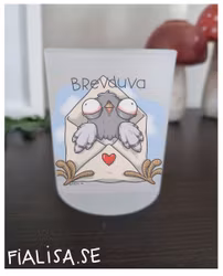 FROSTAD LJUSLYKTA: Brevduva (Den Alternativa Djurparken)