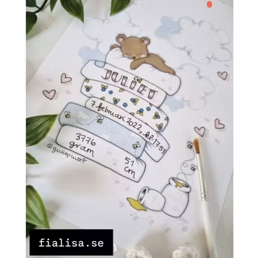 DOPTAVLA: Björnen Sover