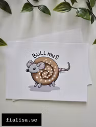 VYKORT: Bullmus (Den Alternativa Djurparken)