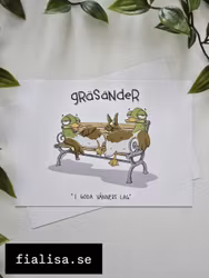 VYKORT: Gräsänder (Den Alternativa Djurparken)