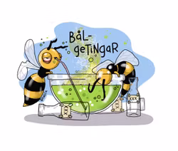 KYLSKÅPSMAGNET: Bålgetingar (Den Alternativa Djurparken)