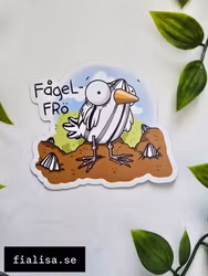 KYLSKÅPSMAGNET: Fågelfrö (Den Alternativa Djurparken)