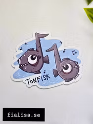 KYLSKÅPSMAGNET: Tonfisk (Den Alternativa Djurparken)