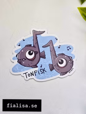 KYLSKÅPSMAGNET: Tonfisk (Den Alternativa Djurparken)