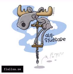 T-SHIRT: Älgstudsare (Den Alternativa Djurparken)