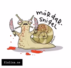 T-SHIRT: Mördarsnigel (Den Alternativa Djurparken)