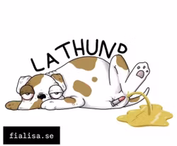 KYLSKÅPSMAGNET: Lathund Läppstift (Den Alternativa Djurparken)