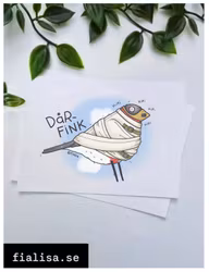 VYKORT: Dårfink (Den Alternativa Djurparken)