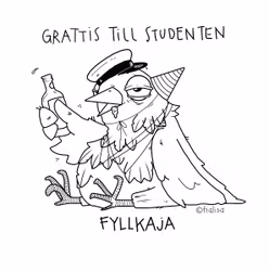MUGG: Fyllkaja Studentmössa (Den Alternativa Djurparken)