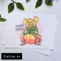 VYKORT: Godisråtta (Den Alternativa Djurparken)