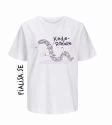 T-SHIRT: Kedjerökare (Det Alternativa Alfabetet)