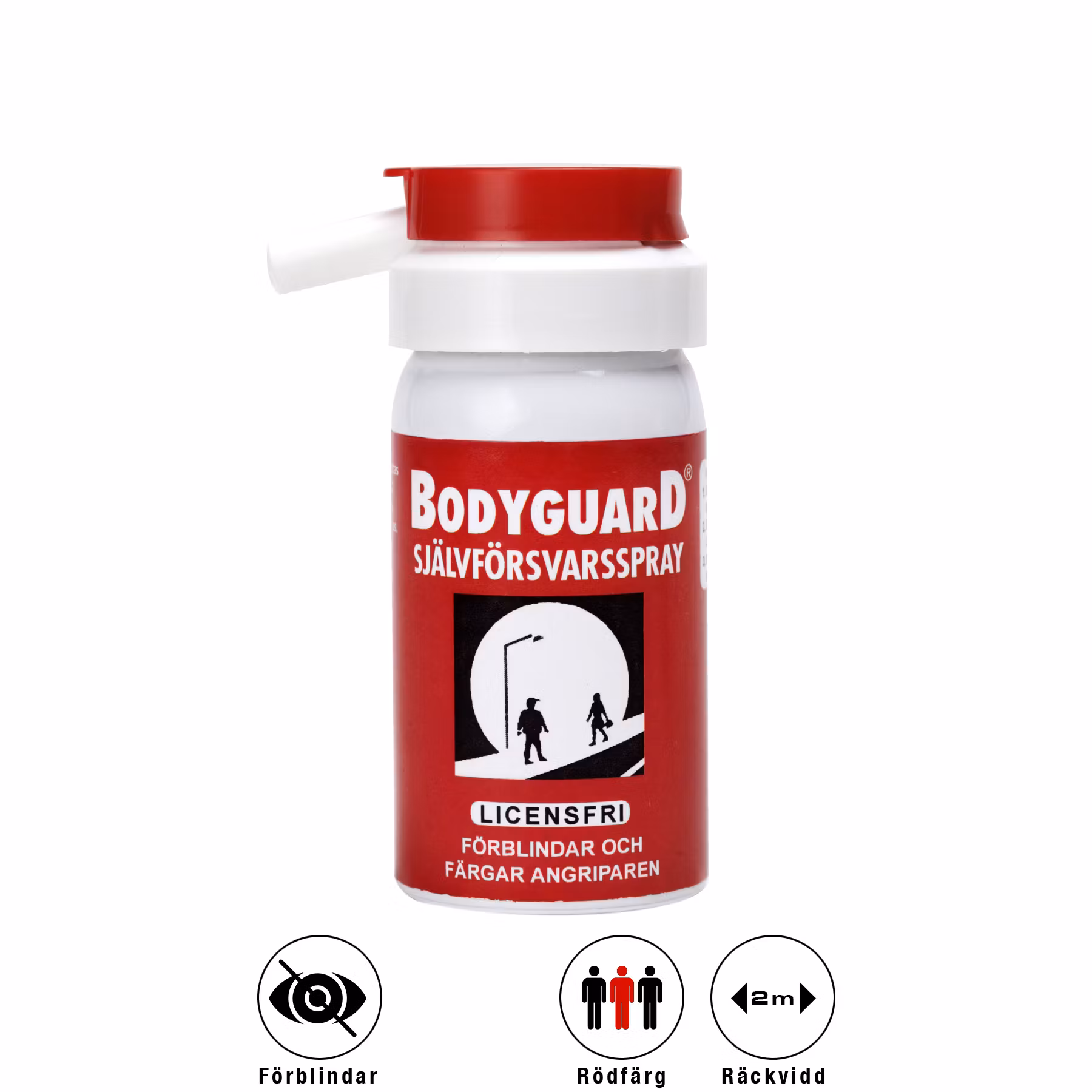 Bodyguard rødfarge