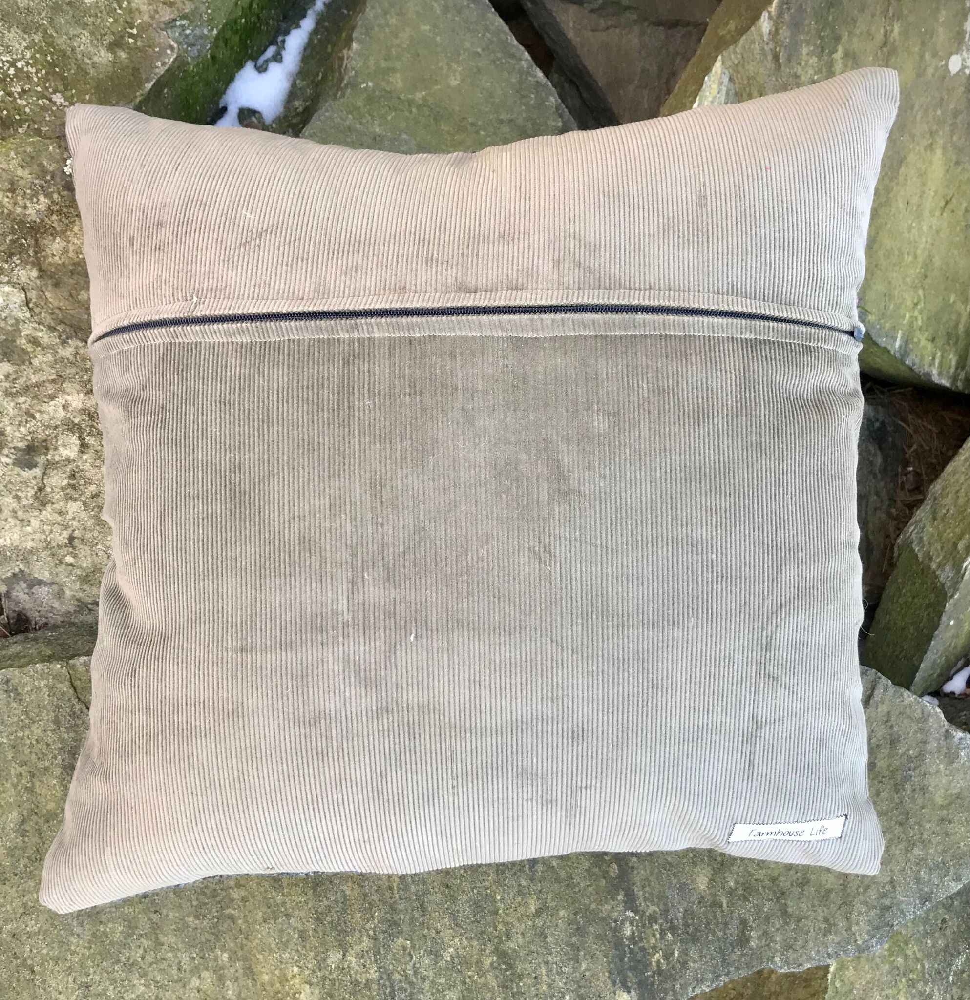 Harris Tweed Kudde fyrkantig.