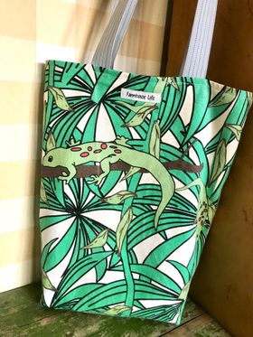 Farmhouse Väska / Lizard tote bag