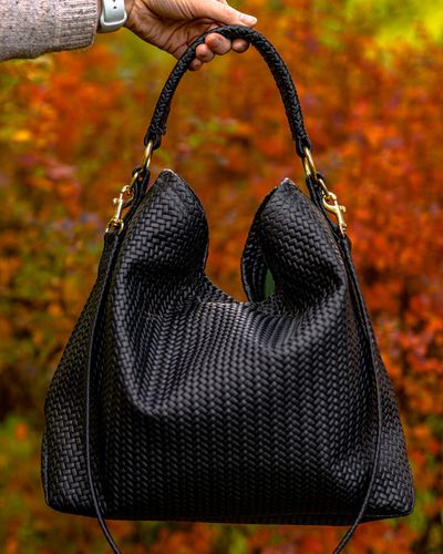 Original Leather Bag - Herringbone