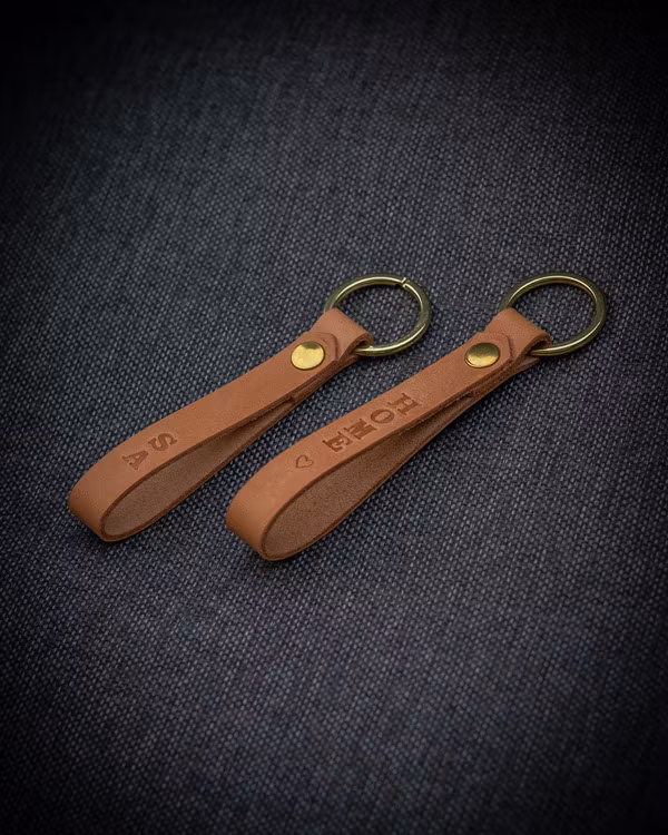 Keyring initial - Nyckelring med personlig text