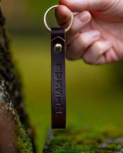 Keyring initial - Nyckelring med personlig text