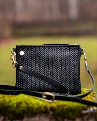 VIP Shoulder Bag - Herringbone Leather