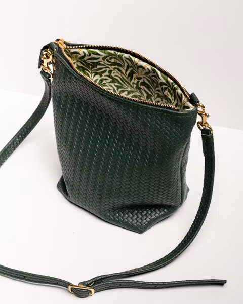 Large Shoulder Bag - Herringbone