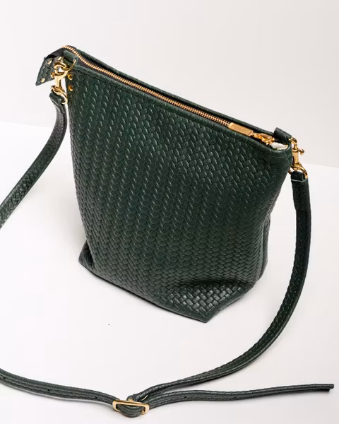 Large Shoulder Bag - Herringbone