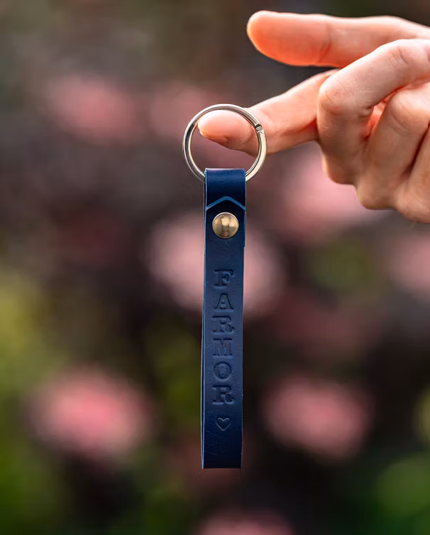Keyring initial - Nyckelring med personlig text