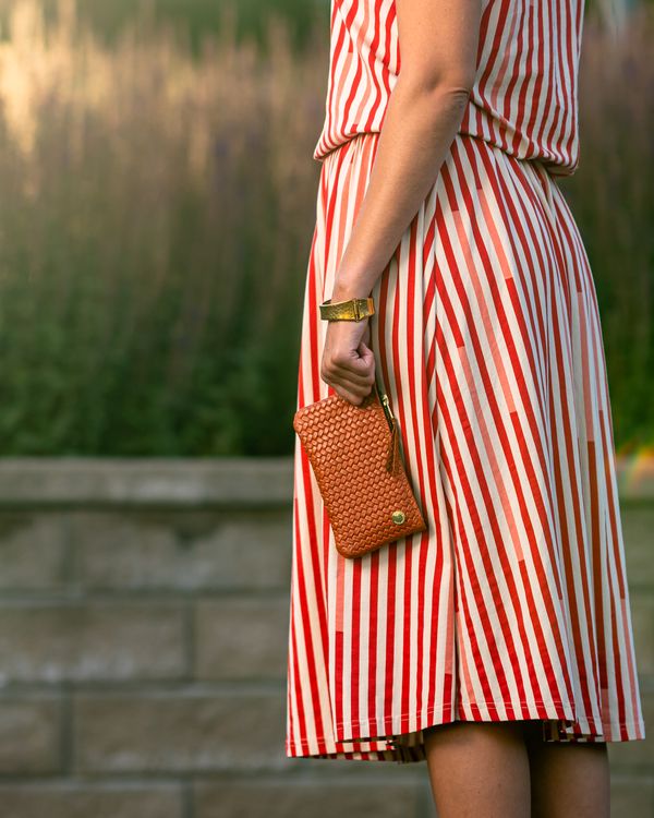 VIP iPhone Wallet - Herringbone Leather