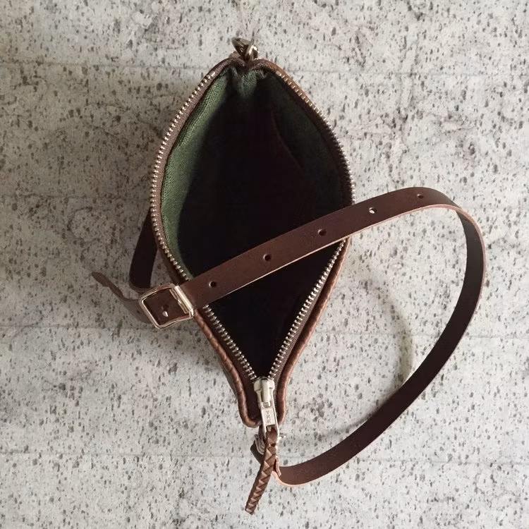VIP Shoulder Bag - Herringbone Leather