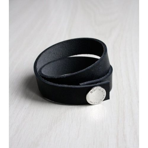 Double Wrap Leather Bracelet