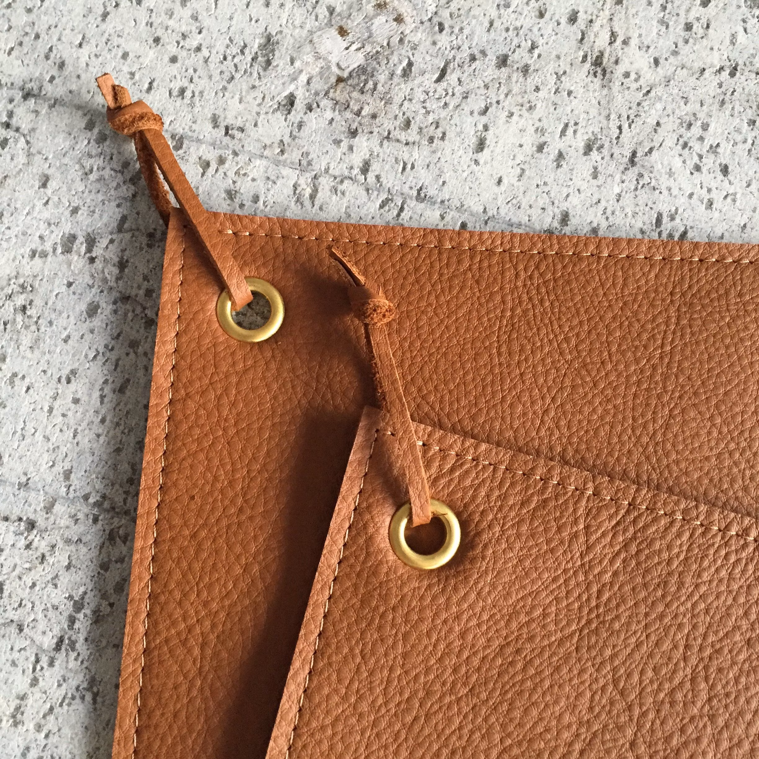 Hot Pads - Cognac Leather (set of 2)
