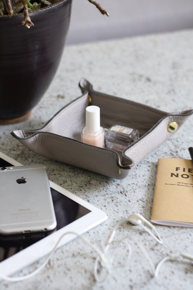 Leather Tray