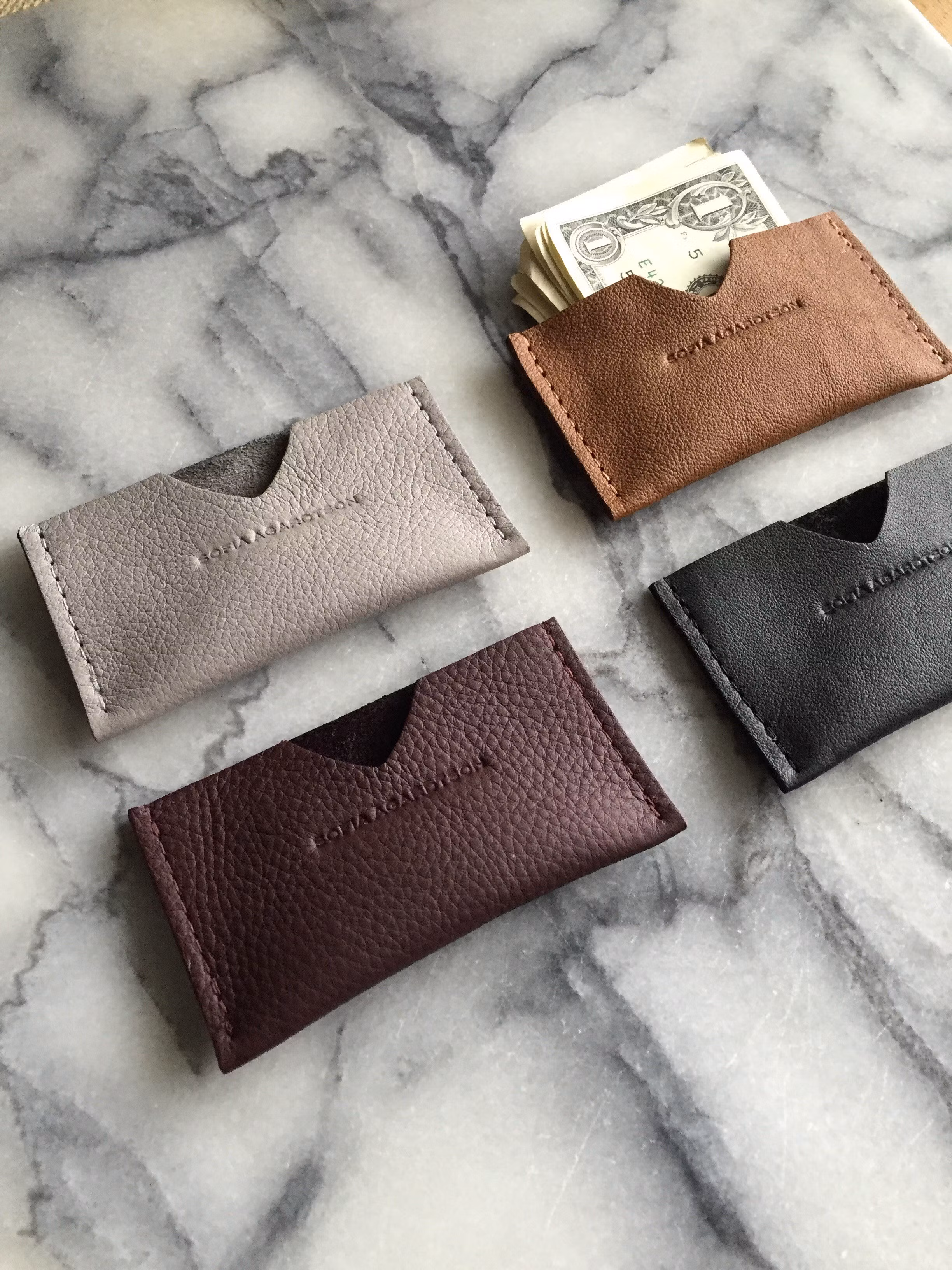 Card Holder - Korthållare i läder