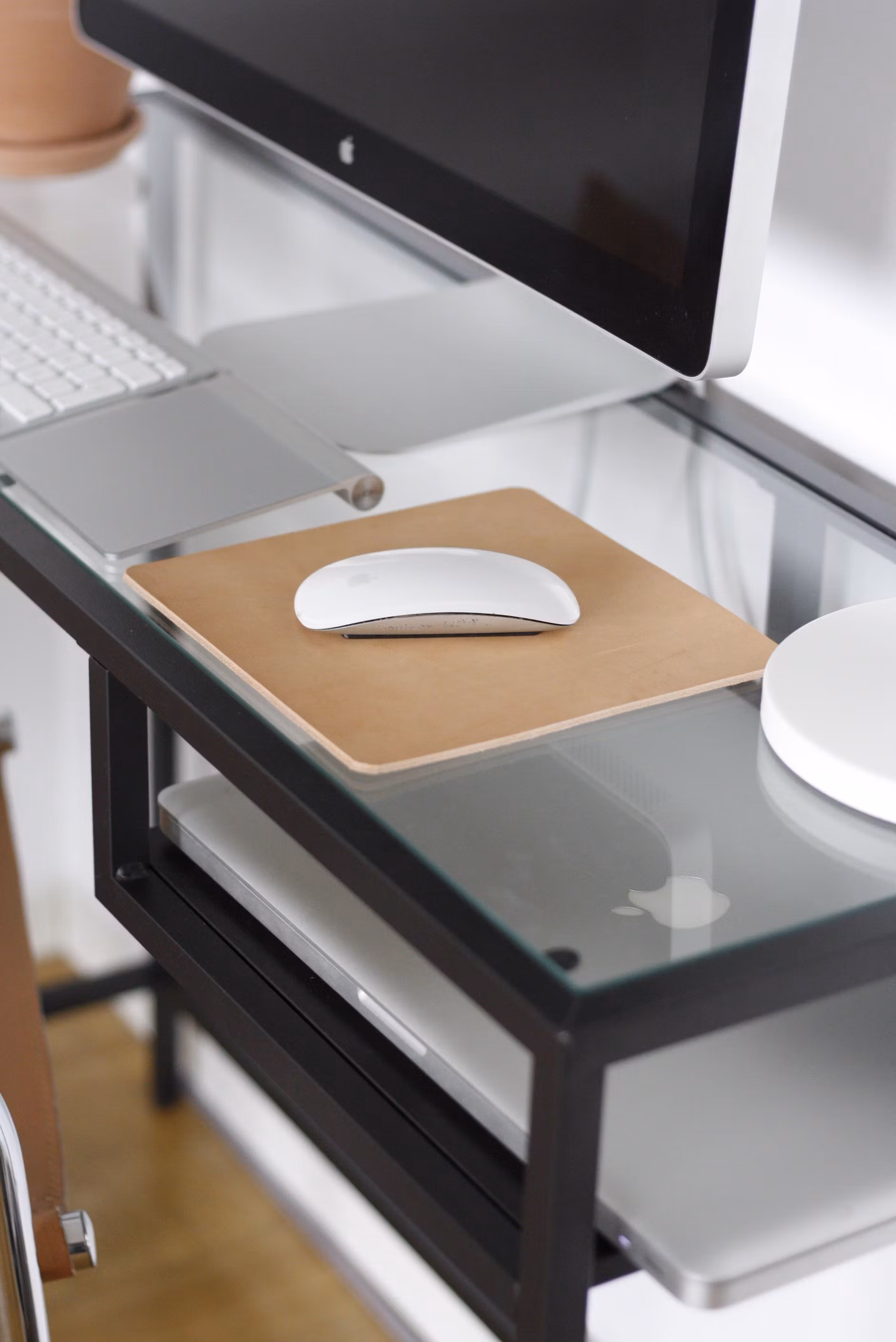 Leather Mouse Pad - Musmatta i läder