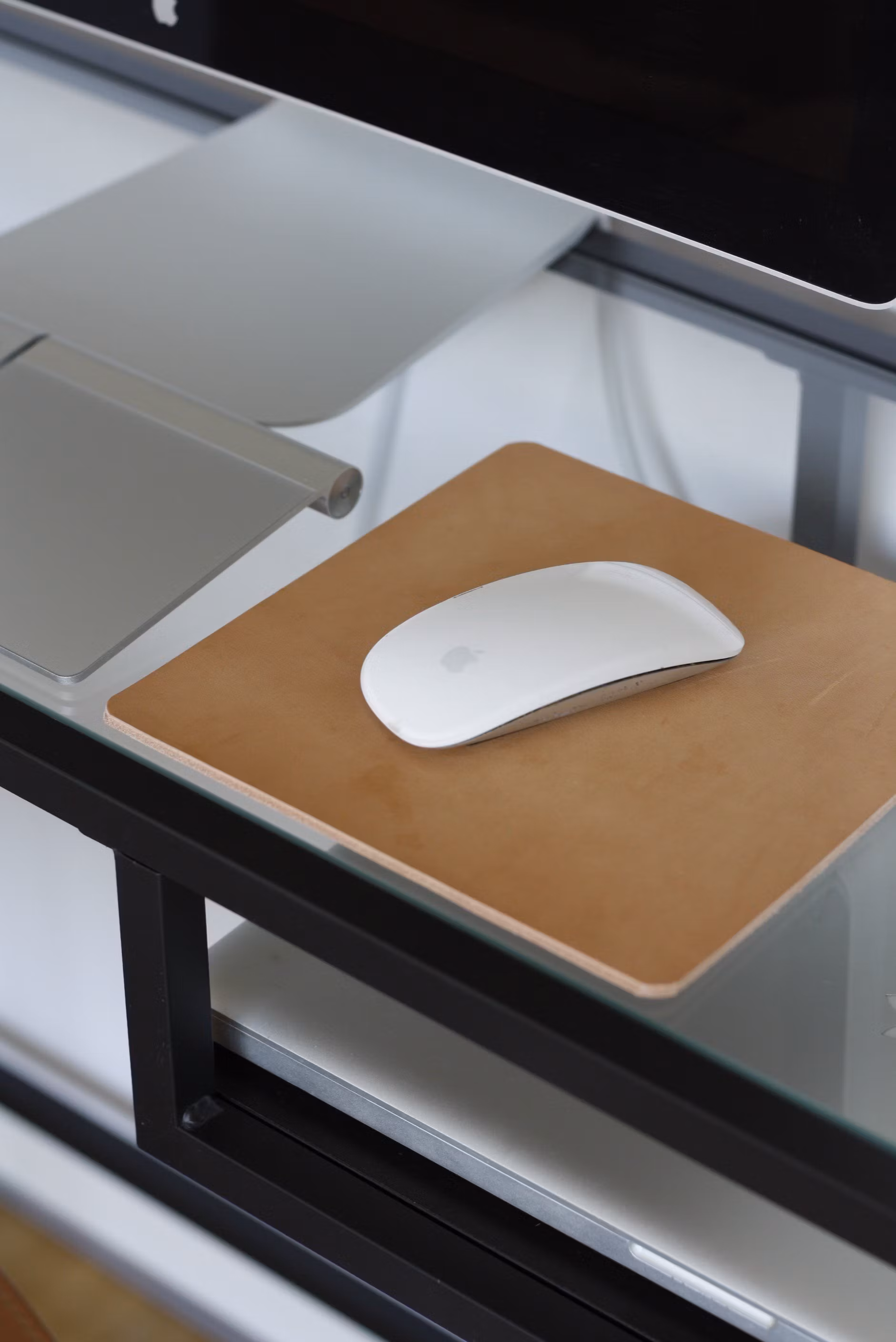 Leather Mouse Pad - Musmatta i läder