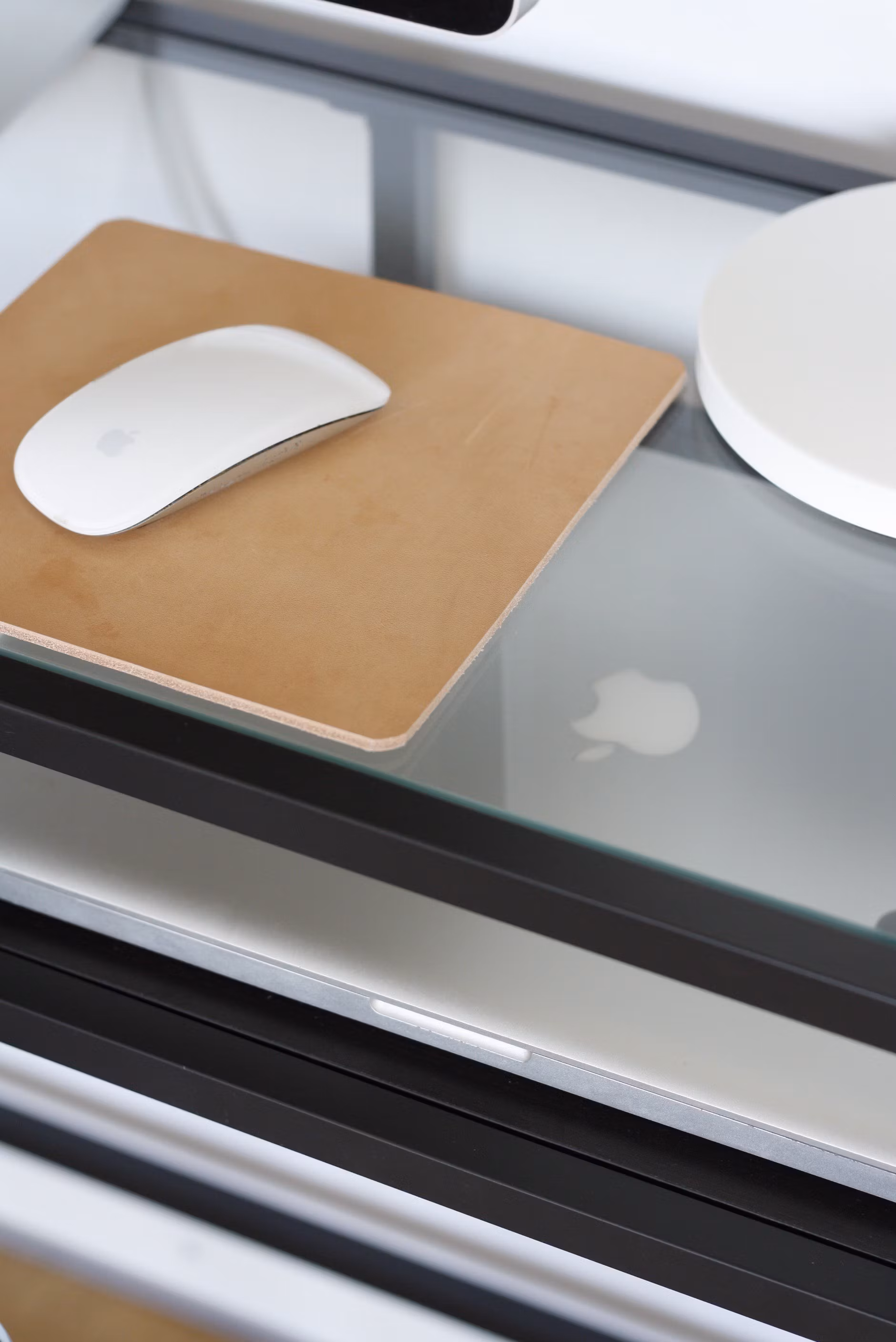 Leather Mouse Pad - Musmatta i läder