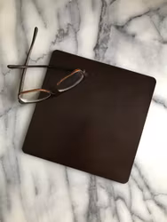 Leather Mouse Pad Brown - Musmatta i läder