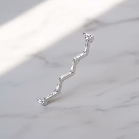 Skosmycke Wave – Silver
