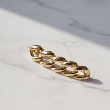 Skosmycke Chain Style – Guld