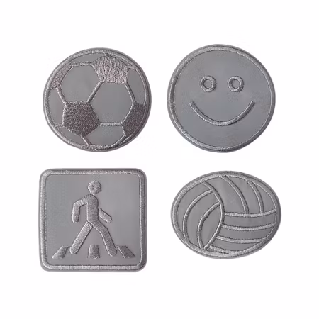 Påstrykbara reflexfigurer – Sport & Kul